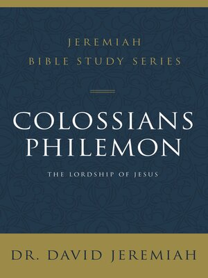 cover image of Colossians and Philemon